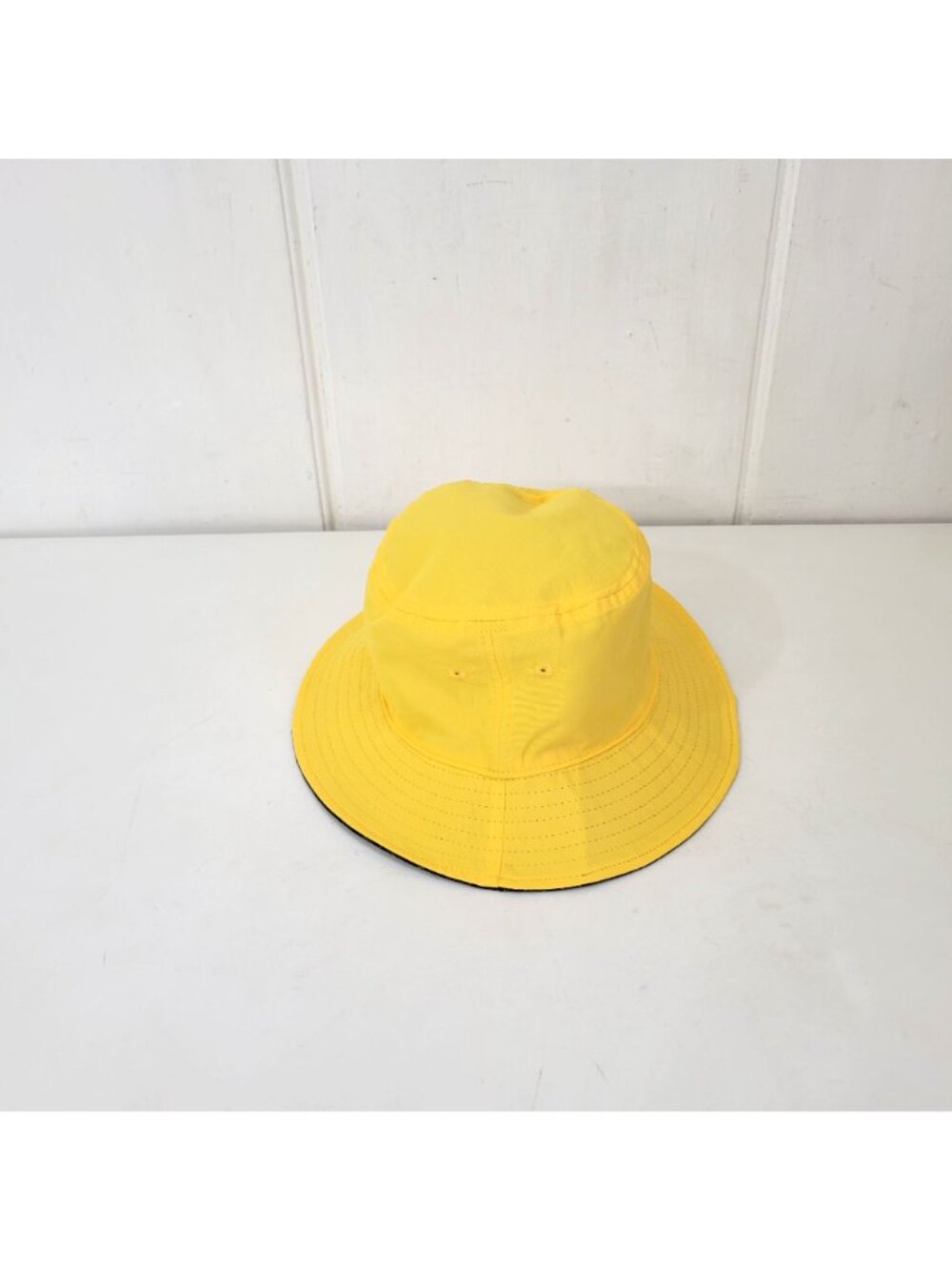 Fernway Logo Reversible Yellow & Navy Bucket Hat - Picture 5 of 8